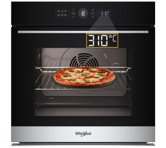 Piekarnik elektryczny parowy Whirlpool WOI5S8PM1SXA Pizza 310C Termoobieg AirFry Inox
