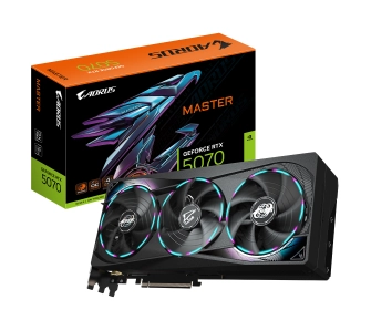 Karta graficzna Gigabyte GeForce RTX 5070 MASTER 12GB GDDR7 192bit DLSS 4
