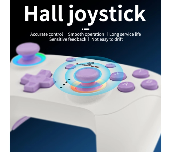 Anbernic RGP01 do PC, Steam, Android, iOS, Nintendo Switch Biało-beżowy