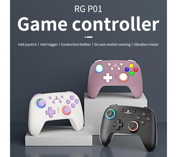 Anbernic RGP01 do PC, Steam, Android, iOS, Nintendo Switch Fioletowy