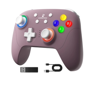 Pad Anbernic RGP01 do PC, Steam, Android, iOS, Nintendo Switch Fioletowy