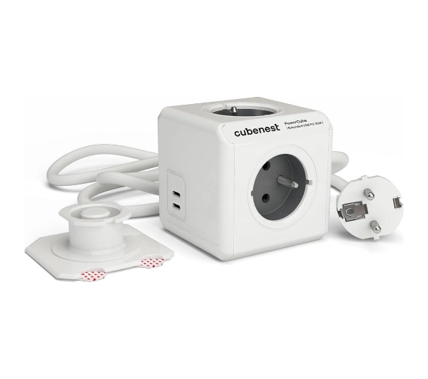 Cubenest PowerCube Extended PC435 USB PD 35W 1,5m Szary