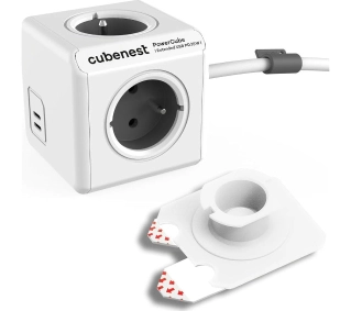 Cubenest PowerCube Extended PC435 USB PD 35W 1,5m Szary