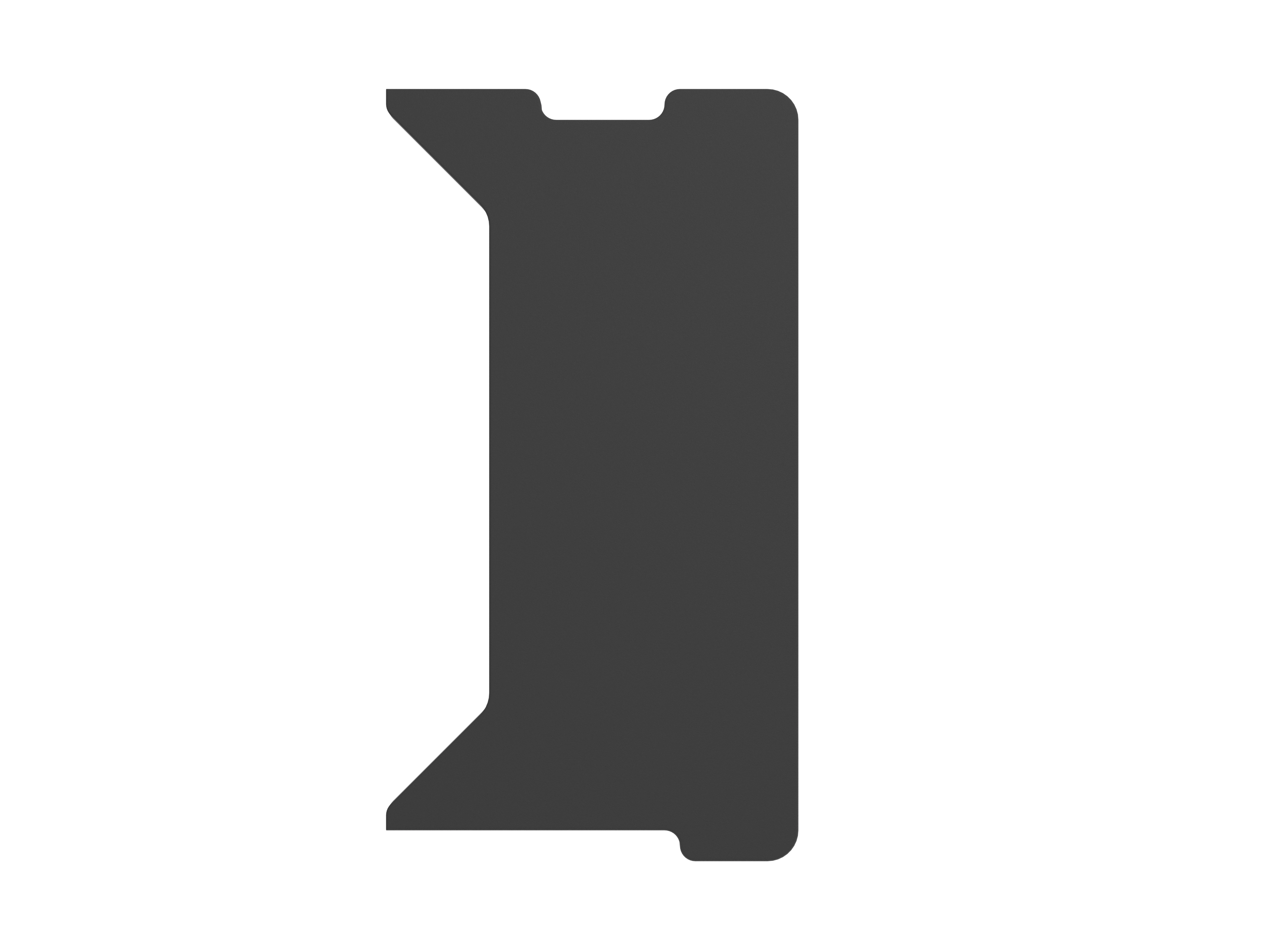 Blat Genesis Holm Modular Boczny Prawy 40cm Czarny