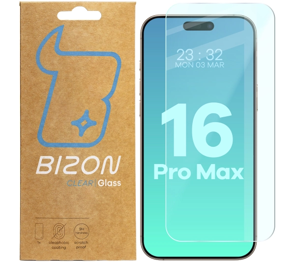 Bizon Clear 2 do iPhone 16 Pro Max