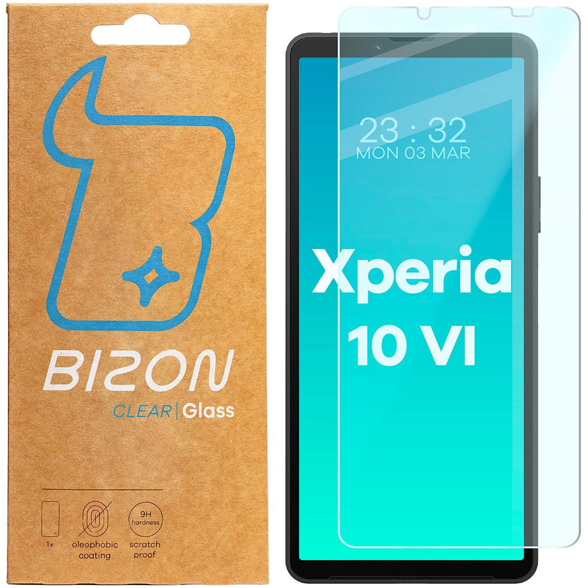 Szkło hartowane Bizon Clear 2 do Sony Xperia 10 VI