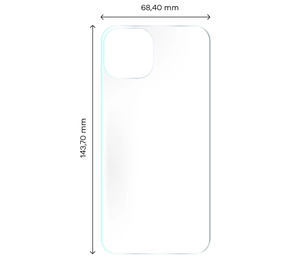Bizon na tył Hydrogel do iPhone 14 2 sztuki