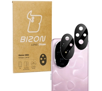 Szkło ochronne Bizon na aparat Lens do Honor 200 2 sztuki
