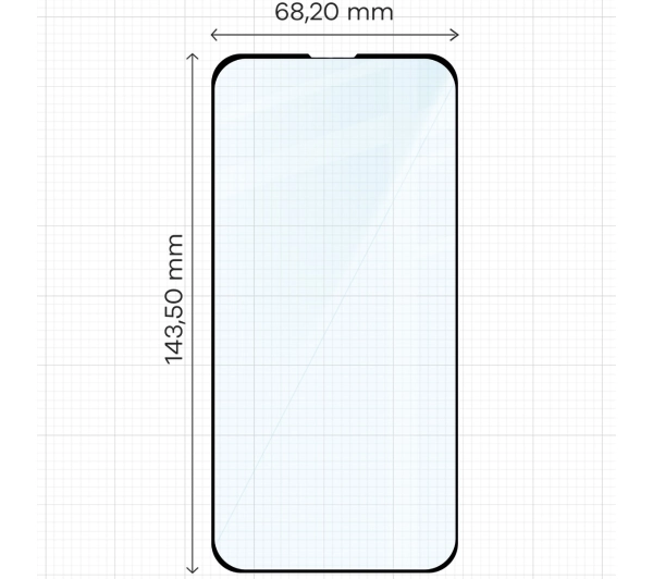 Bizon pełne Edge 2 do iPhone 16e/14/13/13 Pro