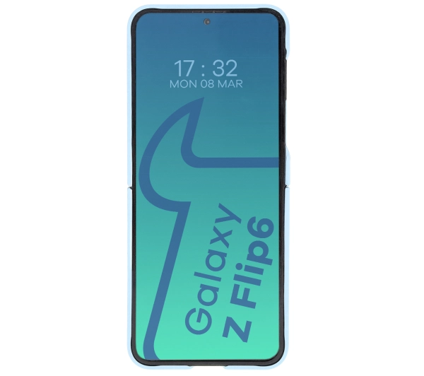 Bizon Tur do Samsung Galaxy Z Flip6 Light Blue