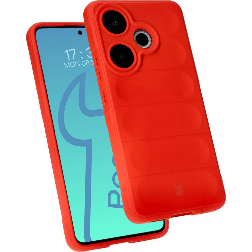 Etui Bizon Tur do Xiaomi Poco F6 Red