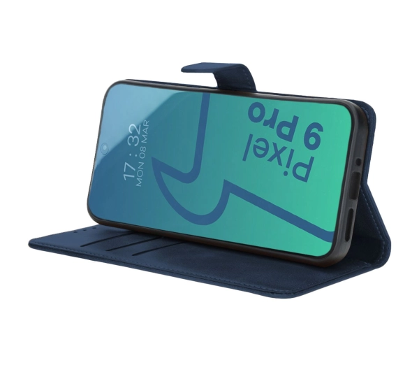 Bizon z klapką Pocket do Google Pixel 9 Pro XL Granatowy