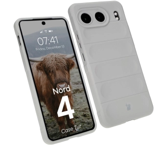 Etui Bizon Tur do OnePlus Nord 4 Light Grey