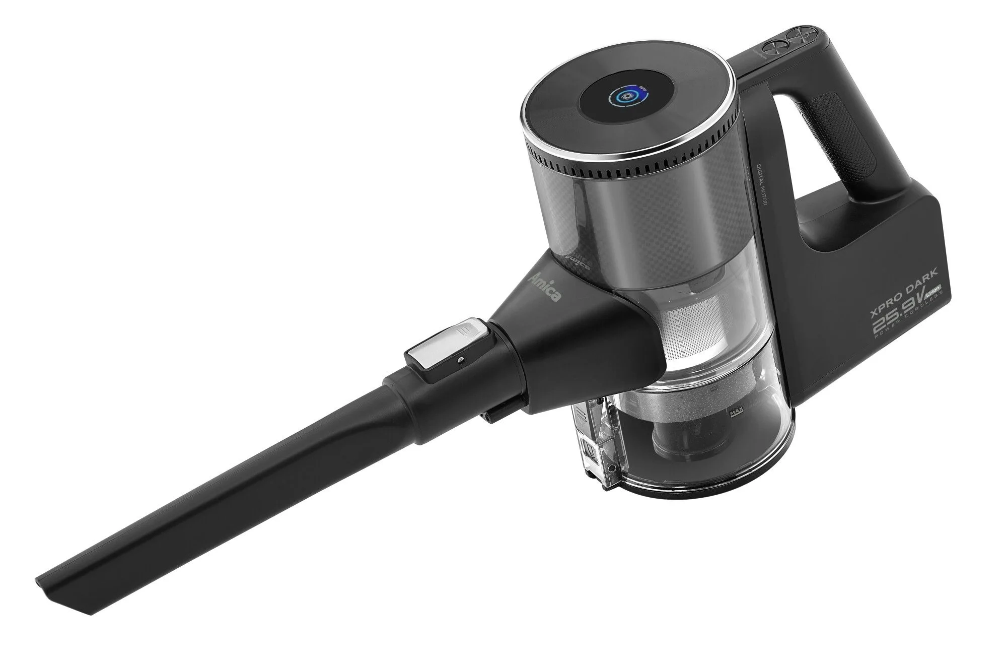 фото Вертикальний + ручний пилосос (2в1) Amica VM XPro Dark