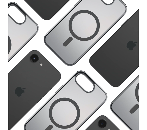 3mk Frosty MagCase do iPhone 16e Czarny