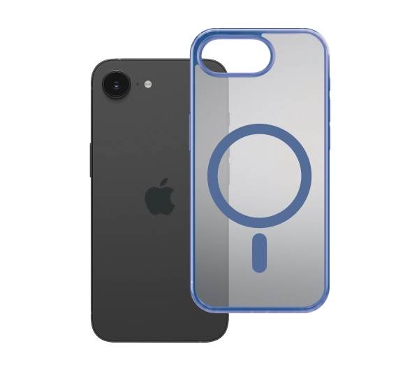 3mk Frosty MagCase do iPhone 16e Niebieski
