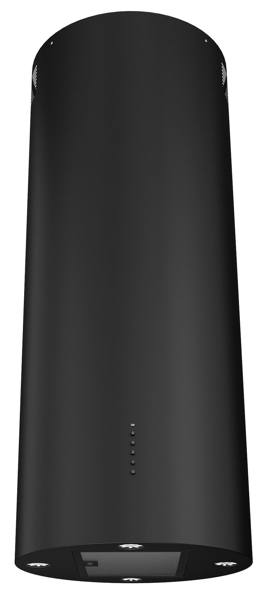 Okap Akpo WK-4 Isla Balmera Slim Czarny