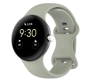 Bizon Strap Watch Silicone S do Google Pixel Watch 3 45mm Khaki