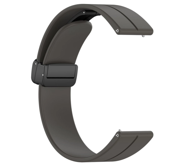 Bizon Strap Watch Silicone L 22mm do smartwatcha Czarny