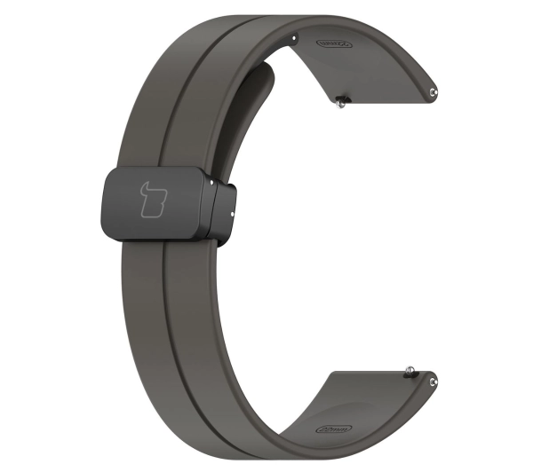 Bizon Strap Watch Silicone L 22mm do smartwatcha Czarny