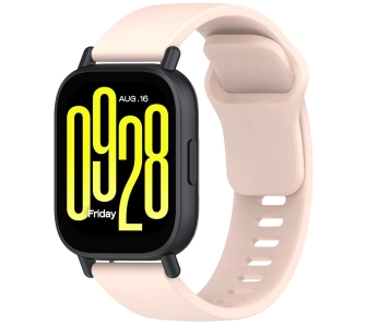 Pasek Bizon Strap Watch Silicone Pro H QuickRelease 22mm Jasnoróżowy