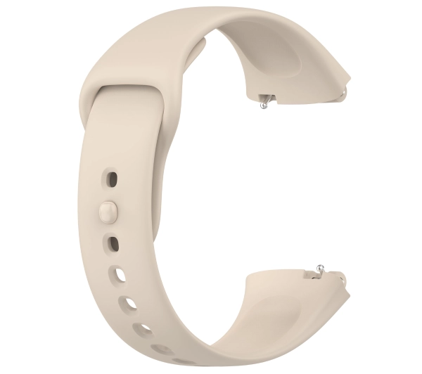 Bizon Strap Watch Dots do Xiaomi Redmi Watch 3 Active Beżowy