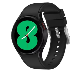 Bizon Strap Watch Silicone Pro do Galaxy Watch 20mm Czarny