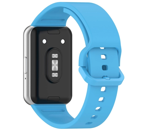 Bizon Strap Watch Silicone do Galaxy Fit 3 Błękitny