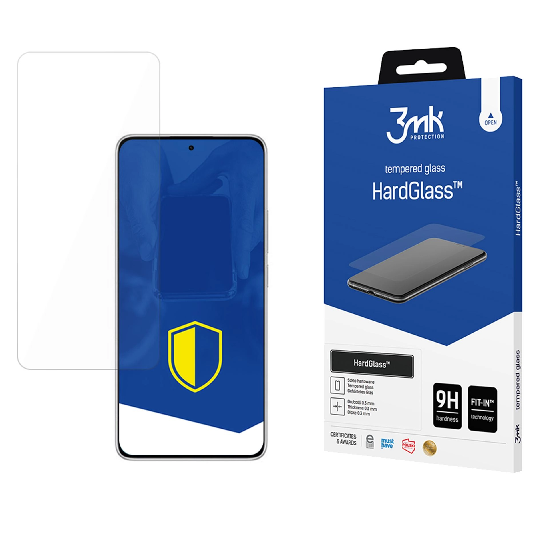 Szkło hartowane 3mk HardGlass do Redmi Note 14 4G/ 5G