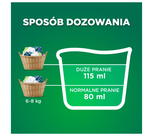 Ariel Sensitive 60 prań 2,7l