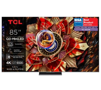 Telewizor TCL 85C9K 85" QD-Mini LED 4K 144Hz Google TV Dolby Vision IQ Dolby Atmos HDMI 2.1 DVB-T2