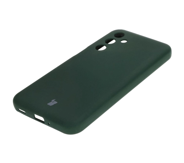 Bizon Silikonowe Soft do Galaxy M35 5G Ciemnozielony
