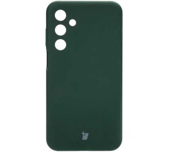 Bizon Silikonowe Soft do Galaxy M35 5G Ciemnozielony
