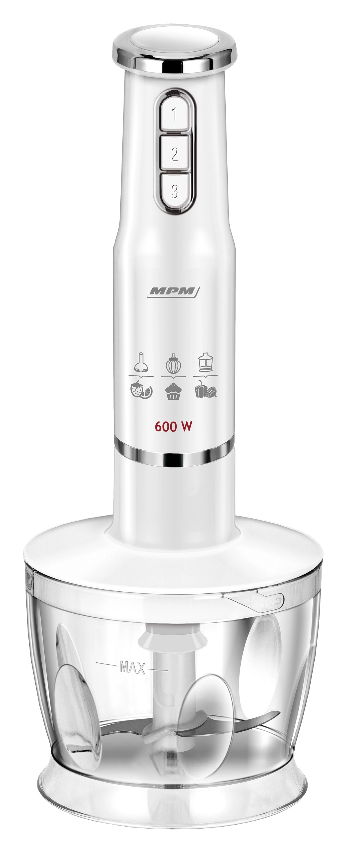 фото Занурюваний блендер MPM MBL-43