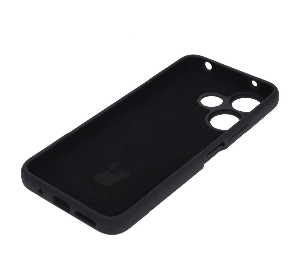 Bizon Silikonowe Soft do Xiaomi Redmi 13 4G Czarny