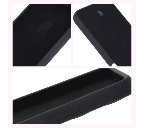 Bizon Silikonowe Soft do Xiaomi Redmi 13 4G Czarny