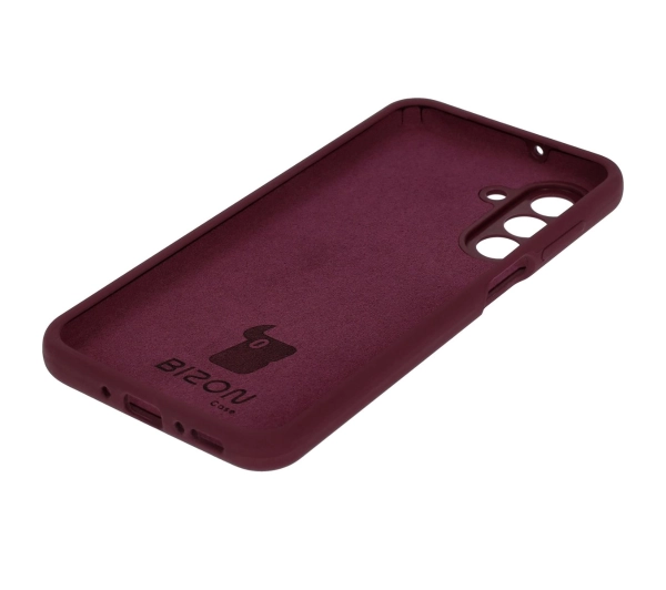 Bizon Silikonowe Soft do Galaxy A26 5G Ciemno-fioletowy