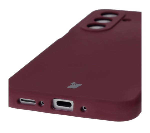 Bizon Silikonowe Soft do Galaxy A26 5G Ciemno-fioletowy