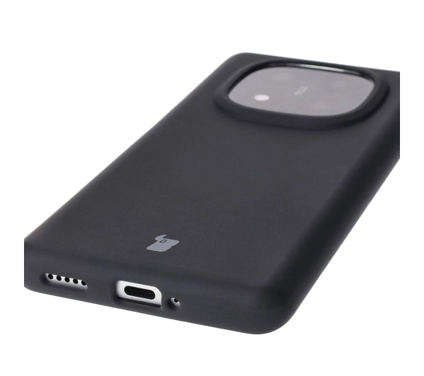 Bizon Silikonowe Soft do Xiaomi Redmi Note 14 Pro Plus 5G Czarny