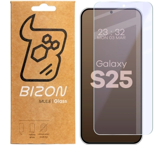 Szkło hybrydowe Bizon elastyczne Mule do Galaxy S25