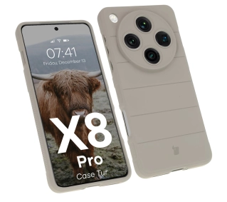 Bizon Tur do Oppo Find X8 Pro Jasnoszary