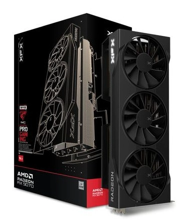 Karta graficzna XFX Swift Radeon RX 9070 OC Triple Fan Gaming Edition 16GB GDDR6 256bit FSR