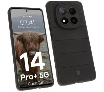 Etui Bizon Tur do Xiaomi Redmi Note 14 Pro Plus 5G Czarny