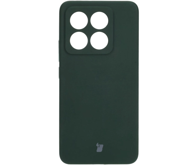 Bizon Silikonowe Soft do Xiaomi 14T Ciemnozielony