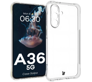 Bizon Elastyczne Salpa do Galaxy A36 5G Przezroczysty