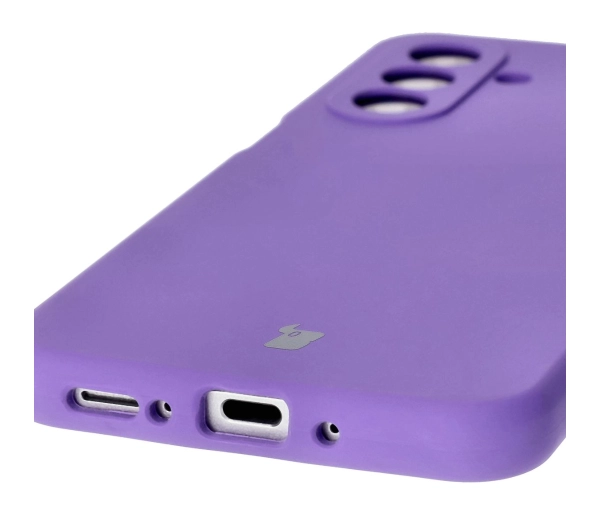 Bizon Silikonowe Soft do Galaxy A26 5G Fioletowy