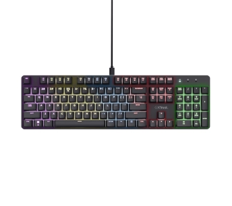 Klawiatura mechaniczna Trust GXT 871 Zora Czarny