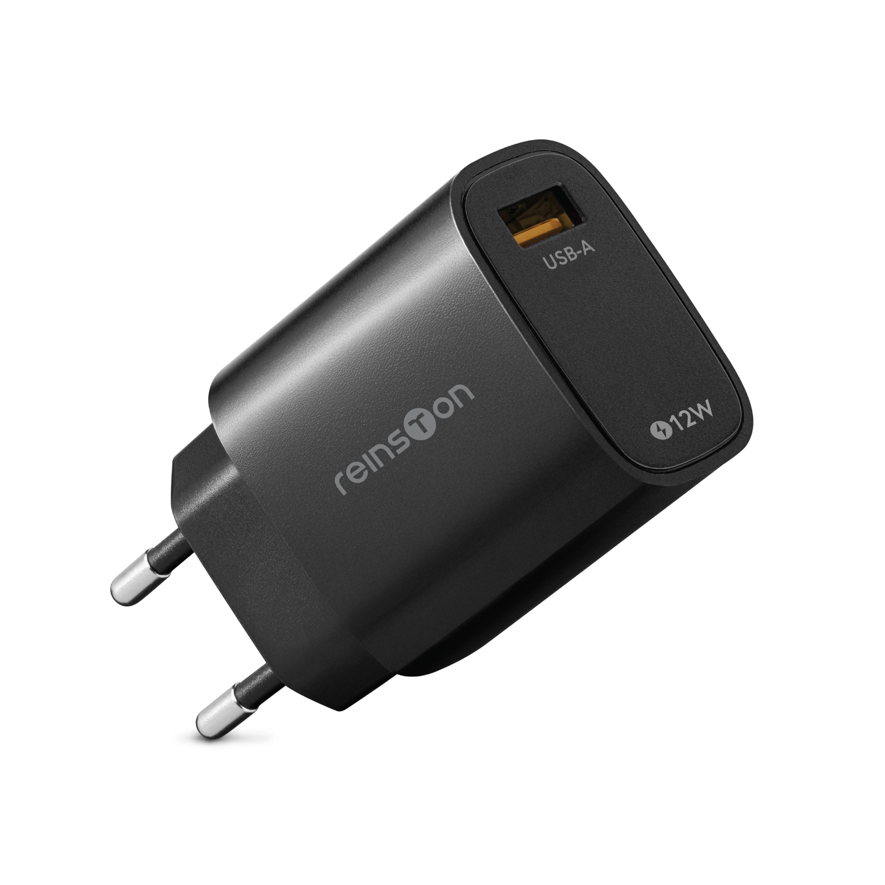 Ładowarka sieciowa Reinston ELSI12A USB-A 12W Czarny