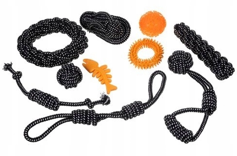 Zestaw zabawek Purlov szarpaki 10szt.