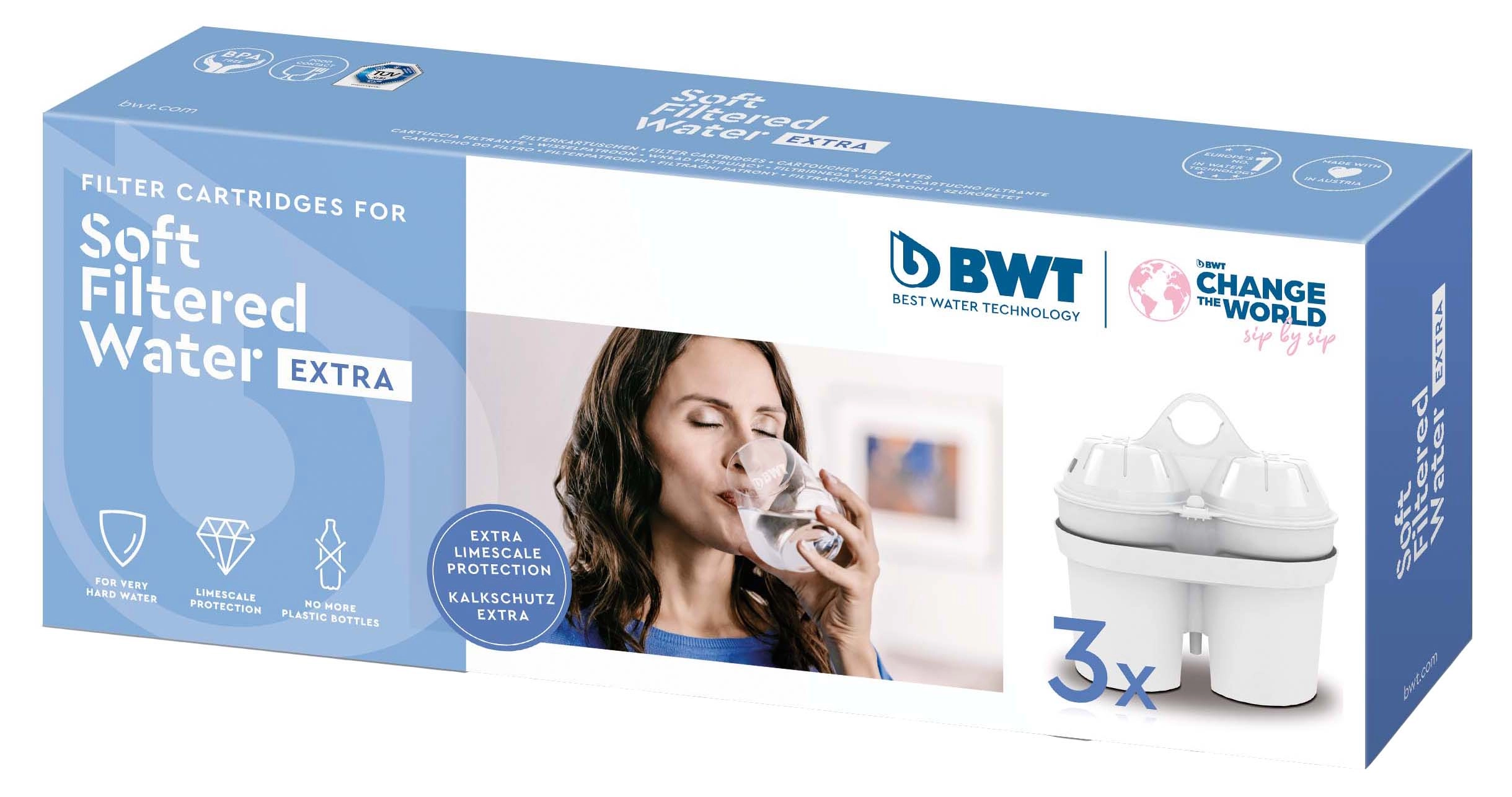 Wkład filtrujący BWT Extra miękka woda 3szt.
